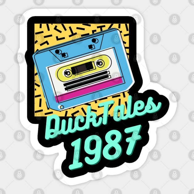 Retro DuckTales 1987 Sticker by Amores Patos 